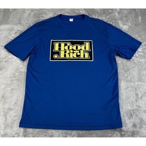 Sport-Tek Hood Rich‎ Jaguars Club T-Shirt Mens L Blue Excellent Graphic Tee